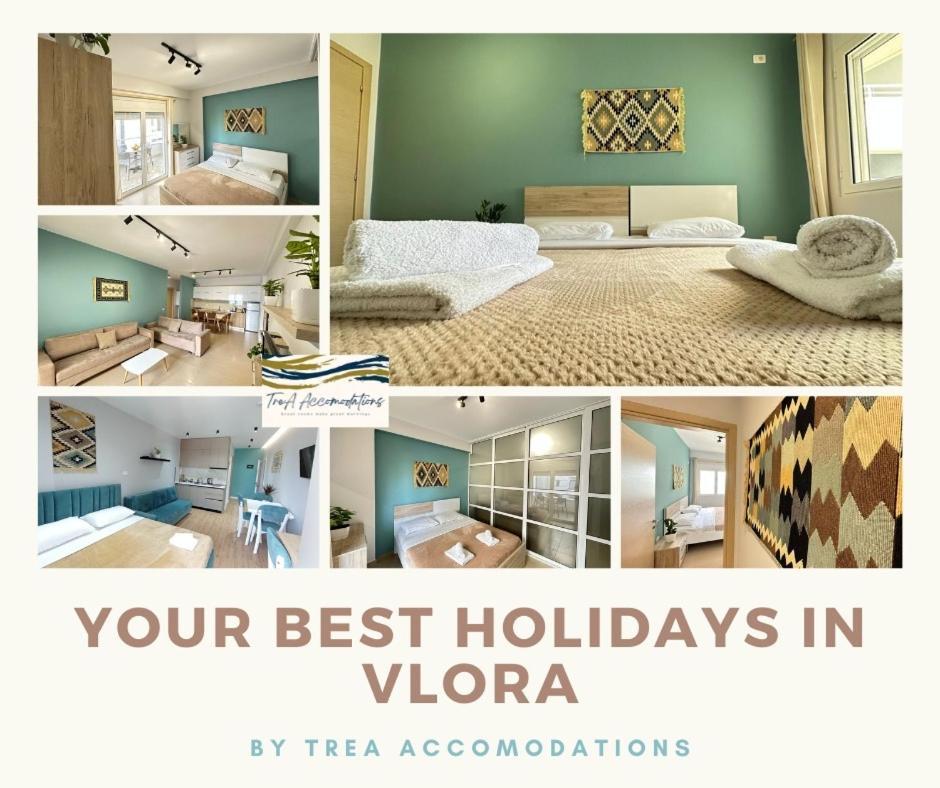 Trea Accomodations - On Private Beach With Sunbed & Umbrella فلورا المظهر الخارجي الصورة